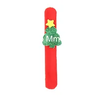 Chine usine noël tapotant anneau Bracelet dessin animé décorations de noël multi couleur enfants fête fournitures Souvenir réutilisable