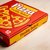 Boîtes à pizza en carton ondulé triple paroi, résistantes, imprimées sur mesure, avec laminage mat, écologiques, biodégradables et recyclables TongKun