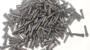 Vente en gros de pièces en nylon accessoires guitares électriques acoustiques broches de pont en ébène portables médiators en métal instruments à cordes personnalisés - Product Image 3