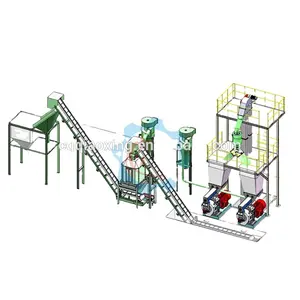 High Efficiency Straw Pellets Production Machine Line