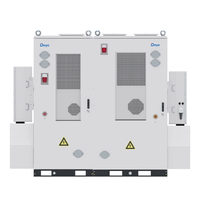 Sistema de Almacenamiento de Energía Híbrido Deye GE-F240-BC-2-A3 GE-F256-BC-2-A3 C&I ESS con Batería LiFePO4 de 240kWh 256kWh, Gabinete de Baterías para Exteriores