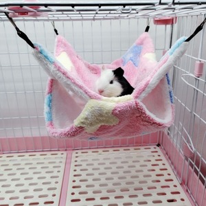 Double-Layer Hanging Hammock for Sugar Gliders and Small <strong>Pets</strong> Warm Cage <strong>Bed</strong> for Hamsters and Squirrels - Product Image 4
