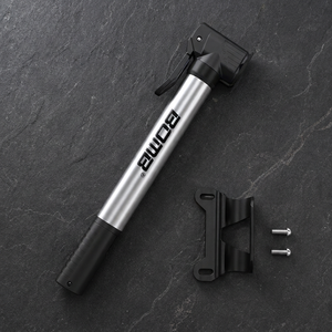 Pompe à vélo en aluminium BOMA 120 psi, outil de gonflage manuel avec adaptateur de buse pour le cyclisme - Product Image 1
