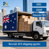 Agente de envíos, agente de carga, servicio de logística, transporte y despacho de mercancías a Australia.