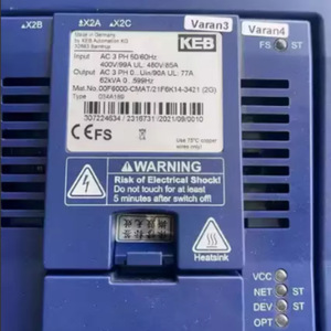 Variador de Frecuencia KEB Kobe Drive 00F6000-CMAT/21F6K14-3421(2G) 0.75KW AC 3 Fases 50/60Hz - Product Image 1