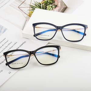 Monture de lunettes œil de chat TR90 87009 avec protection anti-lumière bleue pour femmes, taille moyenne, verres AC, origine Taizhou - Product Image 2