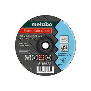 METABO - 616604000 Disco Flexiamant super, Inox, SF 27 (paquete múltiple)-EAN 4007430402530 ABRASIVOS DISCOS DE CORTE - Product Image 1