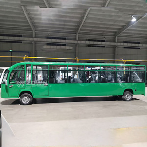 รถบัสไฟฟ้าชมวิวแบบโค้งด้านหน้า ยี่ห้อ ZOWN  ความเร็วต่ำ สำหรับนักท่องเที่ยว  บรรทุกผู้โดยสาร 8-23 ที่นั่ง รับประกัน 2 ปี - Product Image 3