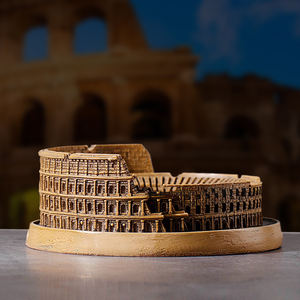 Escultura de resina 3D personalizada, modelo de edificio de ciudad famosa, España, <span class=keywords><strong>Familia</strong></span>, 3D figurita de resina, regalos de recuerdo turístico de España - Product Image 3