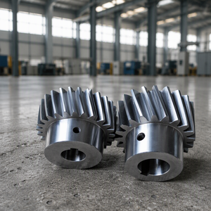 Rifornimento di fabbrica su misura in acciaio inossidabile ingranaggio OEM sterzo <span class=keywords><strong>ruota</strong></span> del pignone di sterzo a spirale diritta smussatura a <span class=keywords><strong>vite</strong></span> - Product Image 5