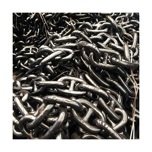 Cadena de anclaje de arrastre de acero galvanizado en caliente soldada para amarre marino, tipo Stud Link - Product Image 3