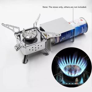 Fusée pliante compacte petit gaz propane butane gaz Portable pour <span class=keywords><strong>Mini</strong></span> obtenir bouillir réchaud de Camping à gaz pliable - Product Image 4