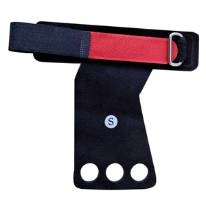 Custom Logo in pelle impugnatura a mano rigida cintura di potere in Silicone sport stile Fitness Grip per esercizi di Fitness - Product Image 1