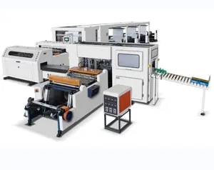Máquina de embalagem corte de papel ream industrial, tamanho automático a4, máquina cortadora de papel