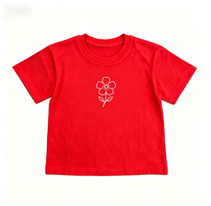 T-shirt pour garçons en tissu respirant rose tie-dye pour petits enfants, en fil peigné, gris cendré épais, idéal pour les fêtes au bord de la piscine, prix de gros - Product Image 5