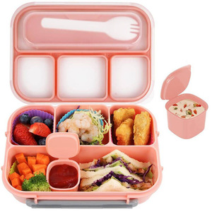Loncheras Bento Cuadradas para Niños Dericsson, Aptas para Microondas, Capacidad de 1-3L, en Oferta - Product Image 2