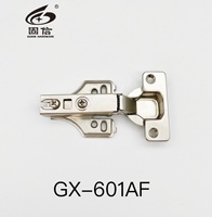 Charnières à fermeture amortie hydraulique à fixation directe en acier laminé à froid pour meubles, armoires et penderies