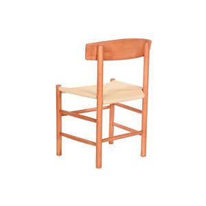 CHAIR EN FIBRE ELM 48X40X76 MARRON - Product Image 4