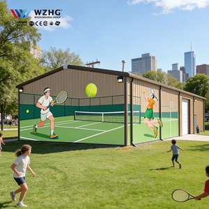 Cubierta para Arena Deportiva Multideportiva, Estructura de Acero Elite PEB Insonorizada, Resistente al Viento de 200 km/h, Vida Útil de 50 Años, para Proyectos Municipales - Product Image 1