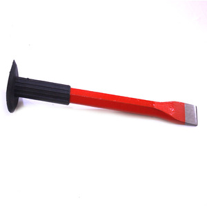 <span class=keywords><strong>Ciseau</strong></span> à maçonner à froid <span class=keywords><strong>de</strong></span> qualité supérieure, en acier au carbone plat et pointu, avec manche en caoutchouc - Product Image 4