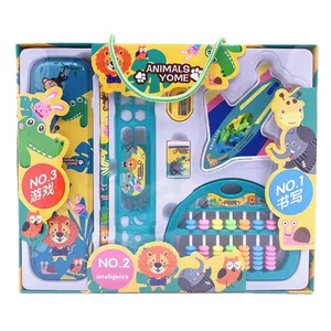 Set di Cancelleria per Studenti delle Scuole Elementari Yichen con 120 Pezzi, Design con Animali Cartoon, Regalo Premio - Product Image 5