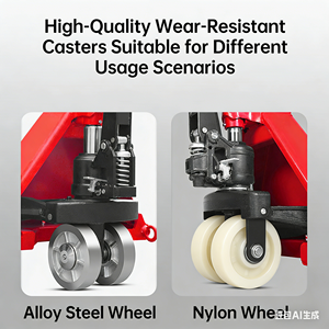 Transpaleta Hidráulica Manual de Servicio Pesado de 8 Toneladas y 10 Toneladas, Carretilla Elevadora Manual Portátil para la Industria, Capacidad de 10000 kg - Product Image 6