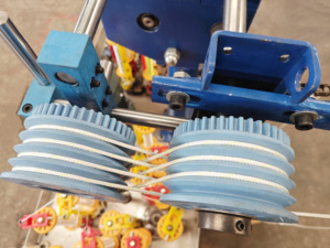 90 सीरी 16 स्पिंडल इलास्टिक कॉर्ड बैंड ब्रेडिंग मशीन - Product Image 4