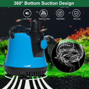 Bơm nước siêu yên tĩnh, hút đáy điều chỉnh được, khuyến mãi nóng cho ao cá, bể cá, bể cá biển - Product Image 5