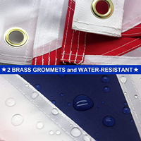 Drapeaux promotionnels grand format personnalisés avec logo, impression numérique, résistants aux UV, durables, vente en gros