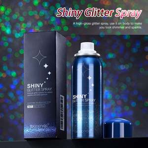 Party Star Body Hair <span class=keywords><strong>Vêtements</strong></span> Brillant <span class=keywords><strong>Paillettes</strong></span> Longue durée Imperméable et anti-transpiration Discothèque <span class=keywords><strong>Spray</strong></span> Frappant - Product Image 5