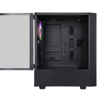 Casing Komputer Gaming SAMA Plastik+Jaring dengan Filter Debu Magnetik, Casing Komputer Desktop Grosir, Casing Gaming ATX