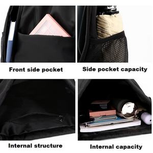 Sac de sport écologique en polyester coloré avec logo personnalisé, fermeture éclair et cordon de serrage, idéal pour le basketball, vente en gros - Product Image 3