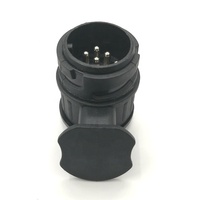 Adaptateur électrique OEM 13 à 7 broches pour remorque, facile à utiliser, pour véhicules européens, avec câble d'extension et prise