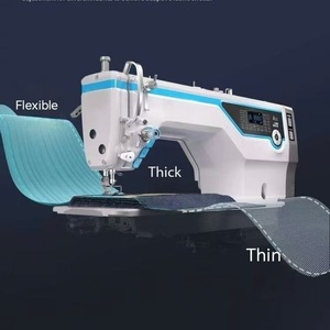 Nueva Máquina de Coser Industrial Computarizada de Alta Velocidad con Puntada Recta y Reversa Rápida, Tipo King de Base Plana - Product Image 3