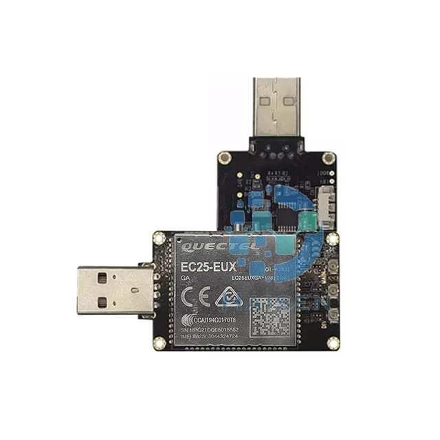 HAISEN QUECTEL Original EC25EUXGR-128-SGNS 4G LTE Module USB Dongle Built-in GPS/GLONASS for IoT/M2M(With Case)