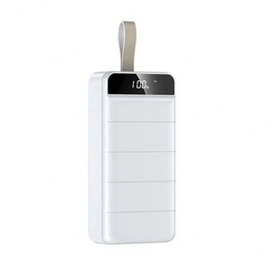 Batterie externe portable à charge ultra-rapide, grande capacité 50000 mAh, avec cordon, alimentation mobile bidirectionnelle - Product Image 2