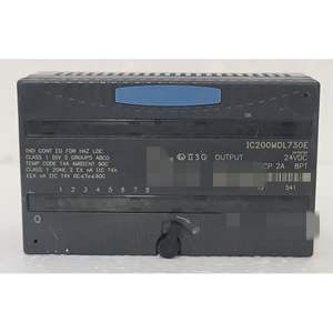 PLC industriel NEUF IC200MDL730E VERSAMAX SORTIE 24VDC POS LOG ESCP 2A 8PT - Product Image 1