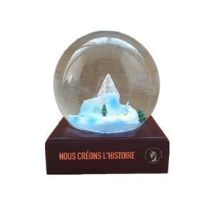 Globo di <span class=keywords><strong>Neve</strong></span> in Vetro Vuoto Personalizzato con <span class=keywords><strong>Neve</strong></span> all'Interno - Product Image 5