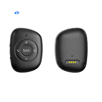 Collier GPS 4G avec détection de chute, alerte de limite de zone, bouton SOS, horloge parlante, IPX7 pour seniors – Ne manquez plus jamais une chute !