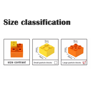 Placa de base dupla para construção, 24x24 pontos, blocos de tamanho grande, educação de peças, montar para aprendizagem, construção, tijolos - Product Image 6