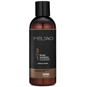 Custom Logo 3 in 1 Men's <b>Beard</b> Hair and Face Wash Sandalwood Scent Refreshing Daily Cleanser Wholesale Manufacturer - Product Image 1
