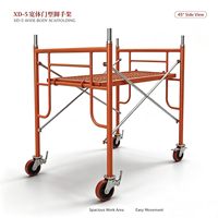 Roulettes industrielles pour échafaudages mobiles, haute résistance, légères, en acier galvanisé, finition thermolaquée, pour la construction extérieure