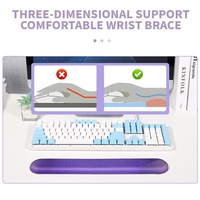 Mémoire clavier souris tapis de poignet Ergonimic Gamer tapis de souris et clavier repose-poignet pour ordinateur portable bracelet support de poignet accessoires