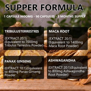 Cápsulas OEM Maca Man Power Plus, Cápsulas de Extracto de Ginseng Rojo, Fórmula y Empaque Personalizados, Ventaja de Costo al por Mayor y Suministro Estable - Product Image 2