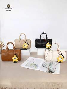 2025 luxe simple épaule sous les bras Boston oreiller sac de haute qualité Durable double tendance grande capacité sacs à main en polyuréthane - Product Image 2