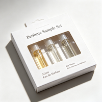 Boîte d'échantillons de parfum en gros avec logo personnalisé pour kits de voyage et présentoirs de parfums