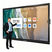 Tableau blanc interactif intelligent tout-en-un Elondisplay EL86-IWB 86 pouces 4K 20 points de contact pour conférence