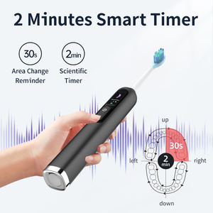 Pantalla de visualización inteligente de ajuste más vendida con múltiples modos de limpieza y cepillo de dientes eléctrico sónico de doble botón Force - Product Image 2
