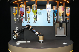 <span class=keywords><strong>Robot</strong></span> Barman Inteligente Totalmente Automático con Pantalla Táctil para Pedidos, 150 Servicios por Vaso, Novedad en Venta - Product Image 2