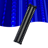 Barra LED de matriz oscilante de doble fila de 500W, luz estroboscópica de píxeles RGBW de 48*10W, atenuación de 32 bits, luz de escenario DMX RDM para discoteca, club, boda